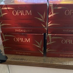 Yves Saint Laurent Opium Red and Gold Collection